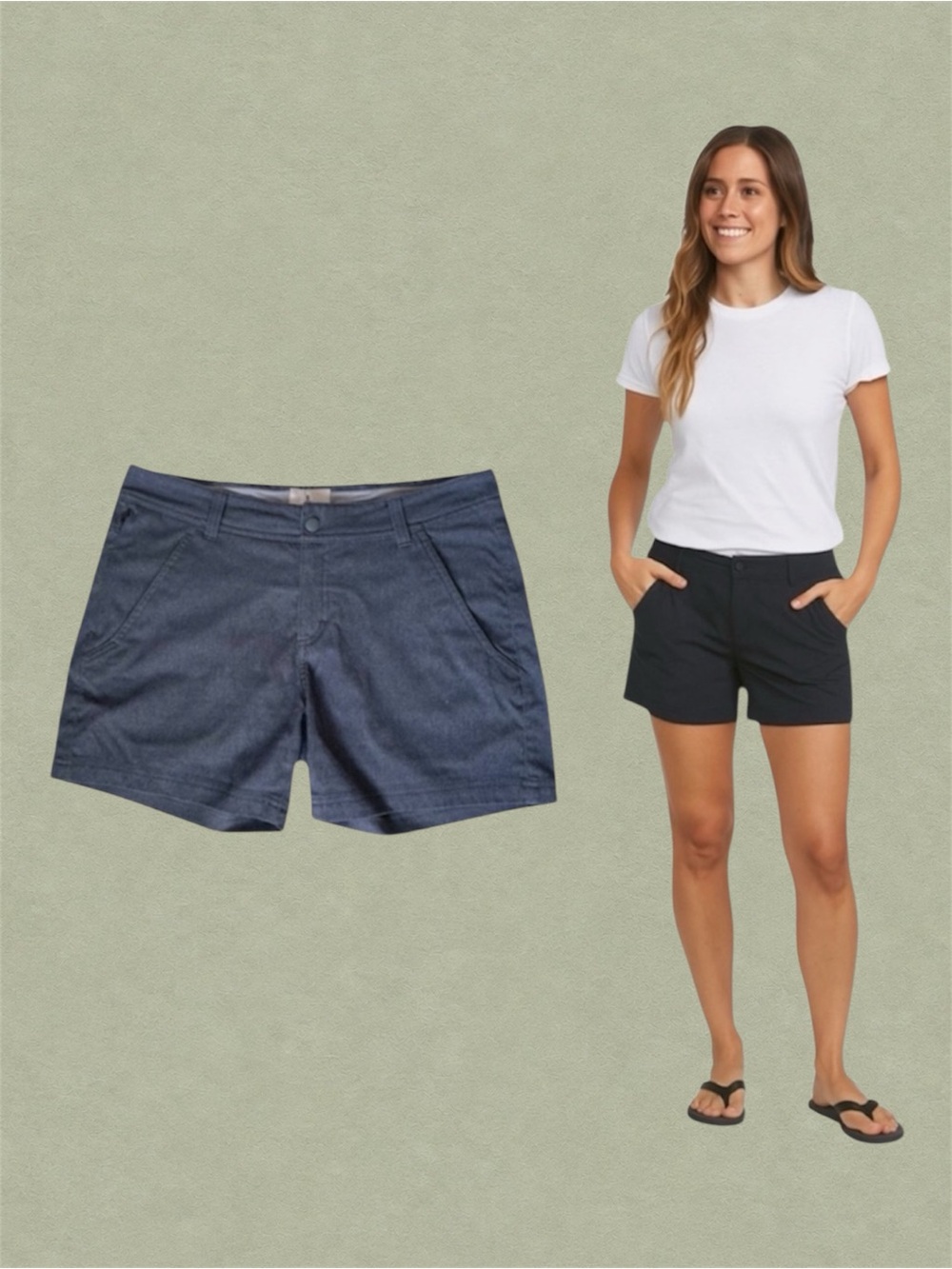 Royal Robbins Nylon Shorts Size 8 Dark Grey Pockets Athleisure Gorpcore
